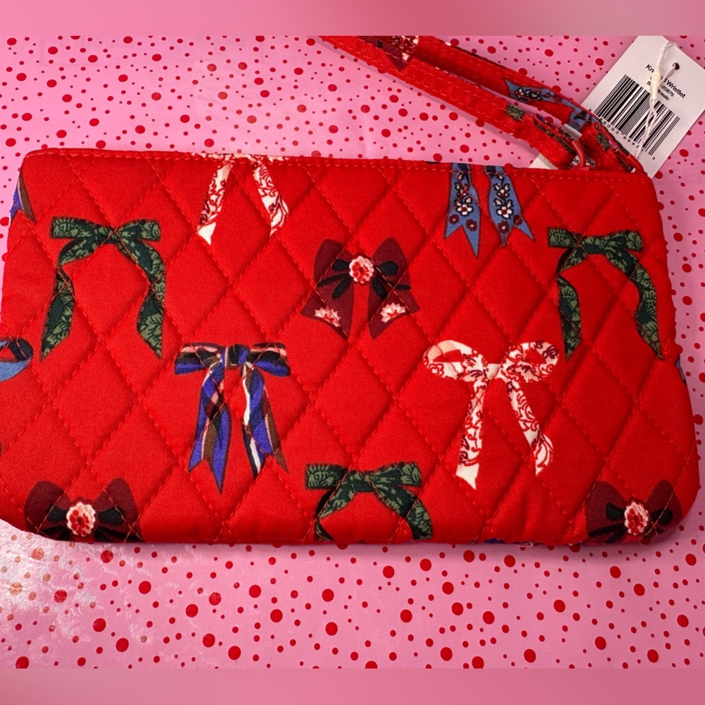 🎀 Vera Bradley Bow Mosaic Wristlet NWT - Picture 7 of 11